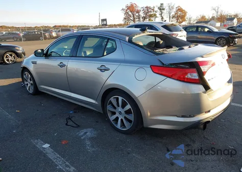 2013 Kia Optima Sx из США, поврежденный, VIN 5XXGR4A61DG236319